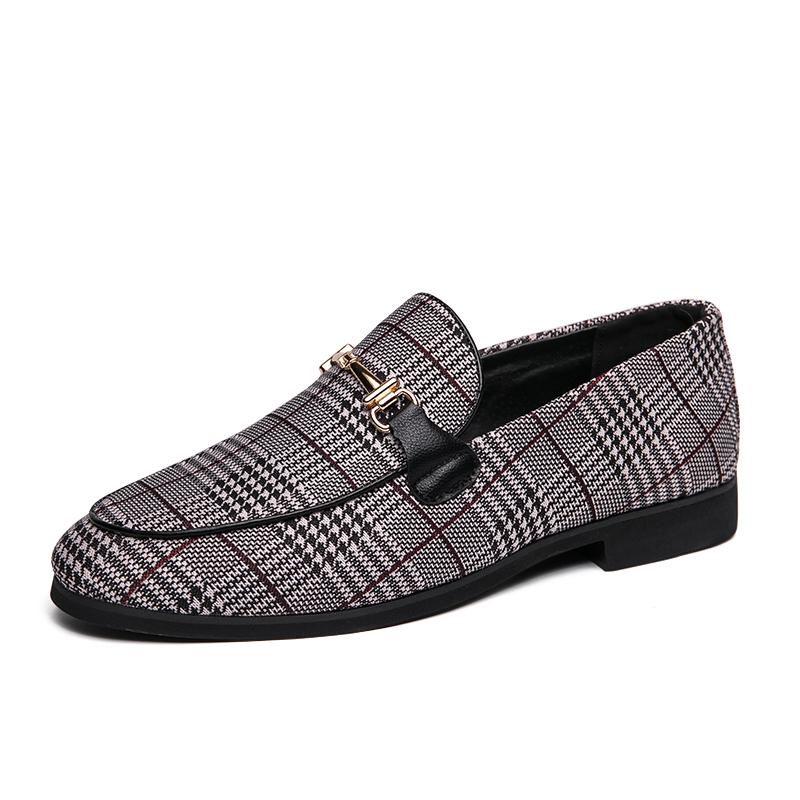 

Стильные клетчатые мокасины мужские универсальные мужские повседневные туфли 2024 новые туфли на плоской подошве для вождения мужские дышащие туфли без застежек мужские туфли для парикмахеров 44 чёрный
