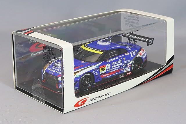 Spark Realize Nissan Mechanic Challenge KONDO RACING 2023 Super GT GT300 De Natori 1/43 GT-R #56 J.P. Oliveira/Teppei