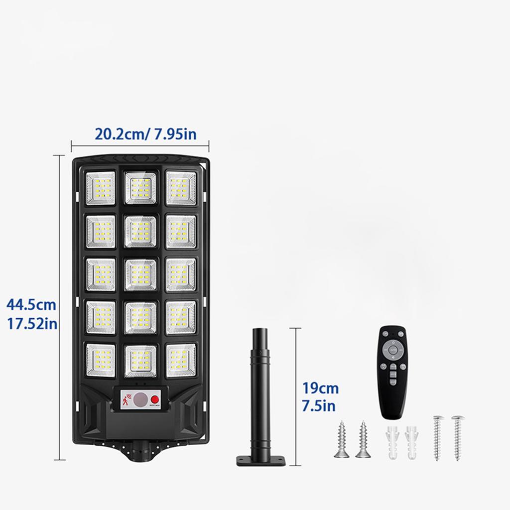 Solar Sensor Light Outdoor Waterproof Garden Light Three-sided Luminous Integrated LED Sensor Light