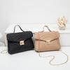 Women's One Shoulder Fashi Retro Small Square Bag Crossbody Handbags Minimalist Style Women's Chain Bag Suitable for Travel-ll