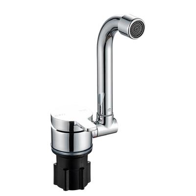 Faltbarer Wasserhahn für Wohnmobil, 360-Grad-Drehung, Küchenarmatur, Waschbecken, Einhand-Wasserhähne mit Kalt- und