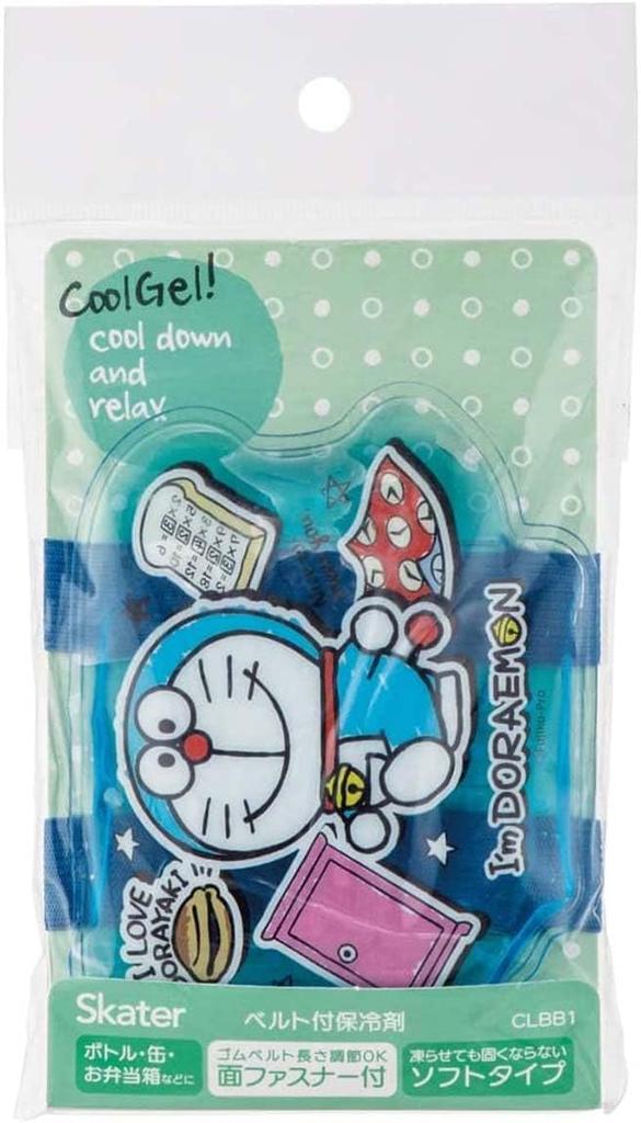 Skater Ice Pack with Doraemon Belt, Sticker, Sanrio, 14x8cm, CLBB1-A