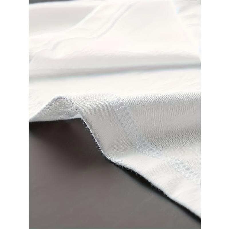 Europeisk Storlek Dam Alla Hjärtans Dag Hjärta med Fjärilsmönster Tryckt Kostym-Avslappnad Svart Kortärmad T-shirt, bekväm passform(Endast toppar)