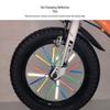 Reflective Bicycle Spoke & Tire Strip for Mountain Bikes - Waterproof and Multi-Purpose Decoration