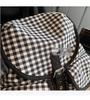 Cross-Border 2025 Plaid Commuter Backpack - Large Capacity, Versatile Schoolbag