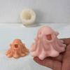 Halloween Silicone Mould 3D Ghostes Casting Mould Candle Molds for Candle Making