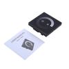 Single Color Touch Panel Dimmer Touch Panel Wall-Mounted LED Light Strip Dimmer Brightness Adjustable Black/White