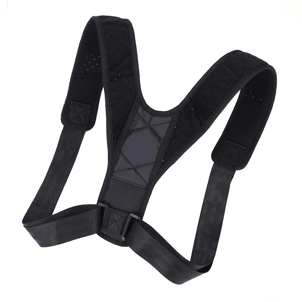 Durable Nylon Posture Corrector Women Men Shoulder Support Brace with Hook & Loop