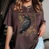 Tarot Card Comfort Shirts Goblincore Gothic Witchy Dark Academia Shirt Crewneck Casual Daily Unisex Y2K Top Streetwear