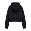 Puma Official Women S Pierce Knit Crop Hoodie Tr
