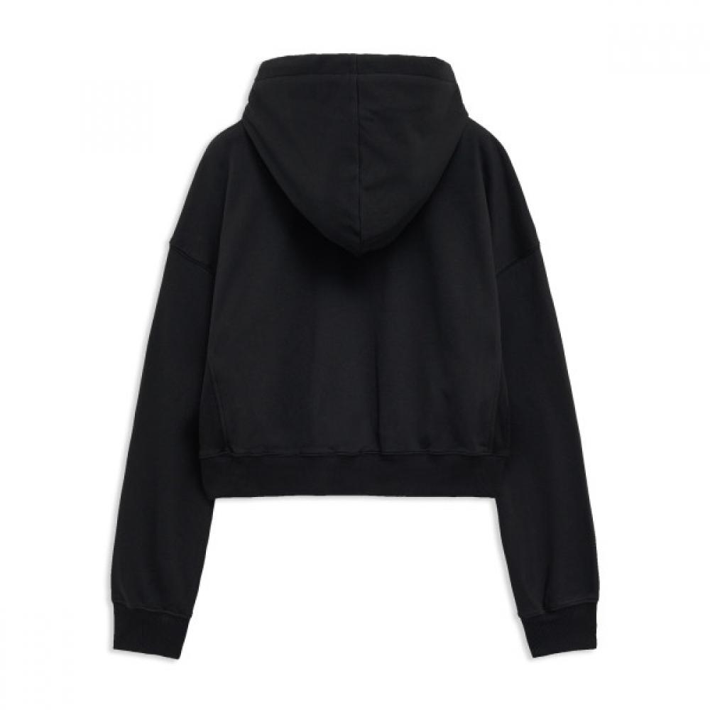 Puma Official Women S Pierce Knit Crop Hoodie Tr