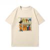 Dragon Ball 2026 Summer 100 Cotton Master Roshi Printed Son Goku Fitness Tshirt Vintage Harajuku Neutral Kids Tshirt Top Y2k