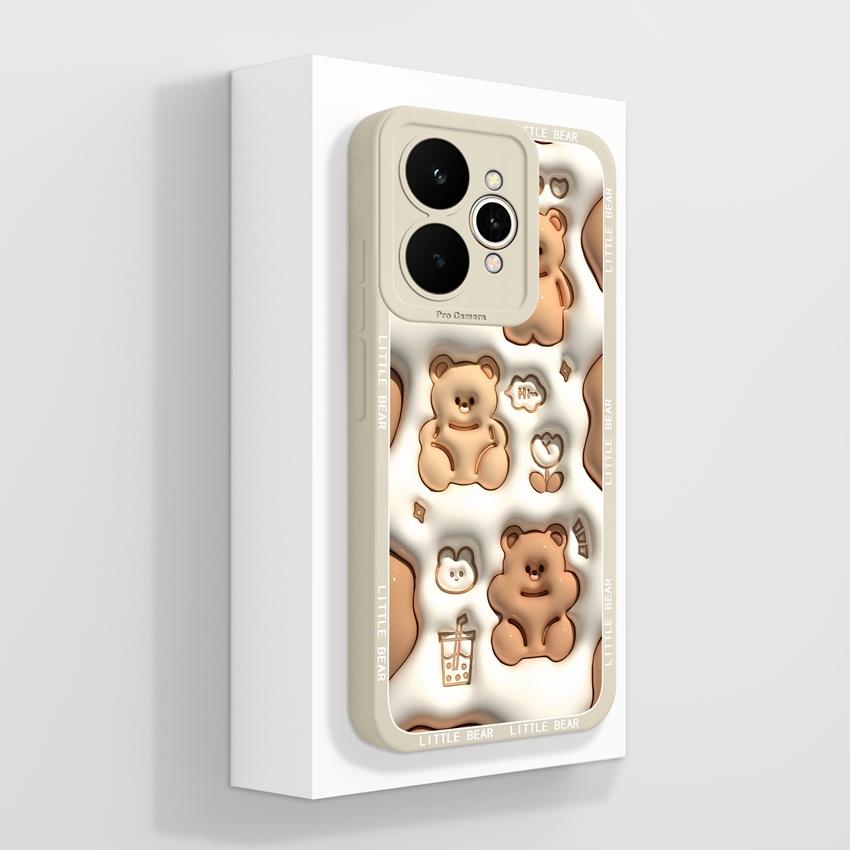 For Oppo Realme 15 C71 C65 C53 C51 A5 A5x Reno11 14 Pro Phone Case Beautiful Golden Lotus Pattern Dustproof Durable Shell For Oppo Silicone Soft Cover