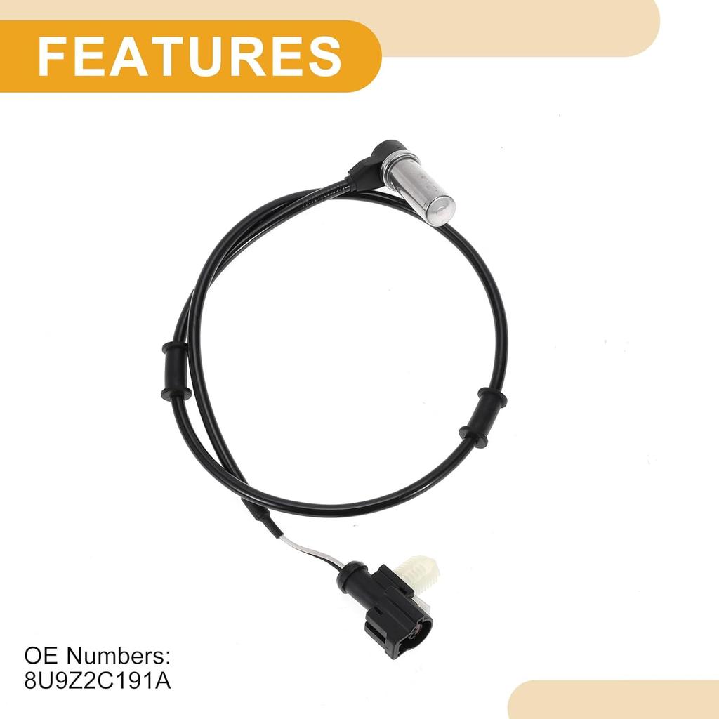 ABS Wheel Speed Sensor No.8U9Z2C191A Rear Left ABS Sensor Anti-lock Braking System Sensor for Ford F53 Stripped Chassis 2008-2019