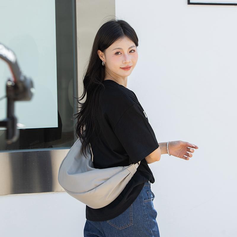 Casual PU Hobos Crossbody Bag for Women Designer Shoulder Bags Large Capacity Tote Lady Travel Shopper Bag Female Purses