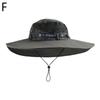 Summer Large Sun Hat Men Women Breathable Fishing Caps Sun UV Protection Mesh Fisherman Hat Hiking Outdoor Beach Cap