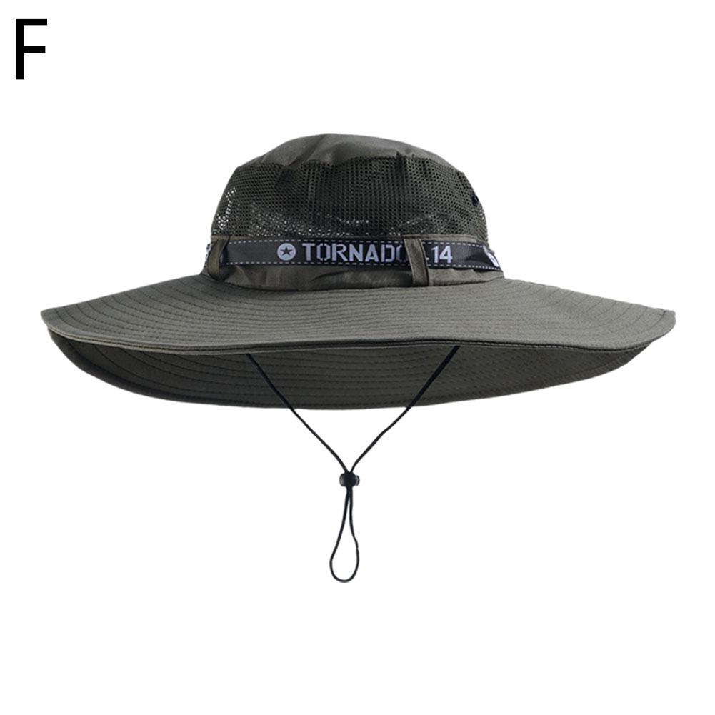 Summer Large Sun Hat Men Women Breathable Fishing Caps Sun UV Protection Mesh Fisherman Hat Hiking Outdoor Beach Cap