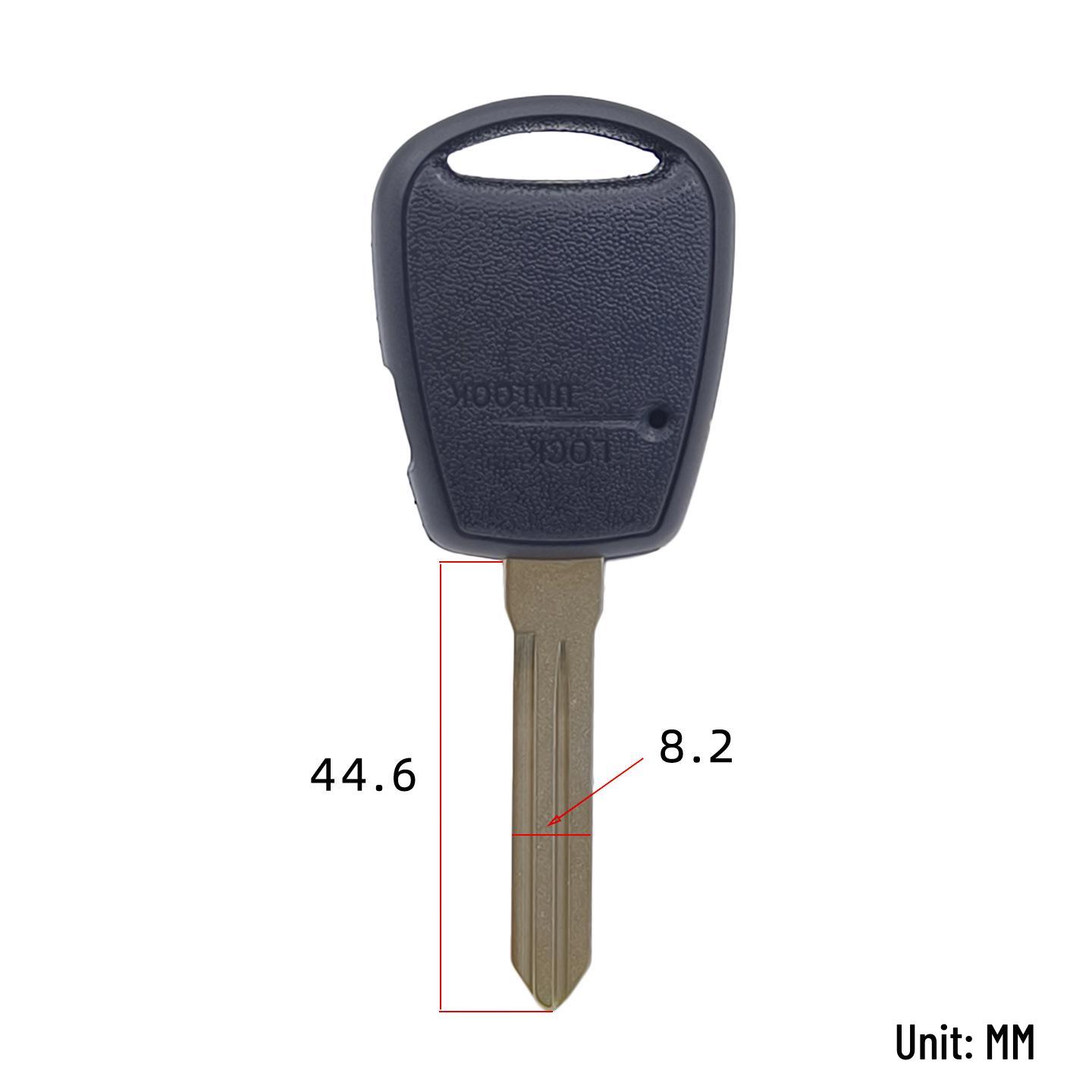 

Kia Rio 1-Button Remote Key Shell with 5 Blanks