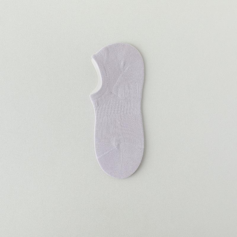 Female Summer Thin Style Cool Feel Deodorant Invisible Shallow Mouth Boat Socks