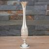 Elegant Antique Engraved Metal Flower Vases With Narrow Opening Bud Vases For Home Table Decors And Floral Arrangements
