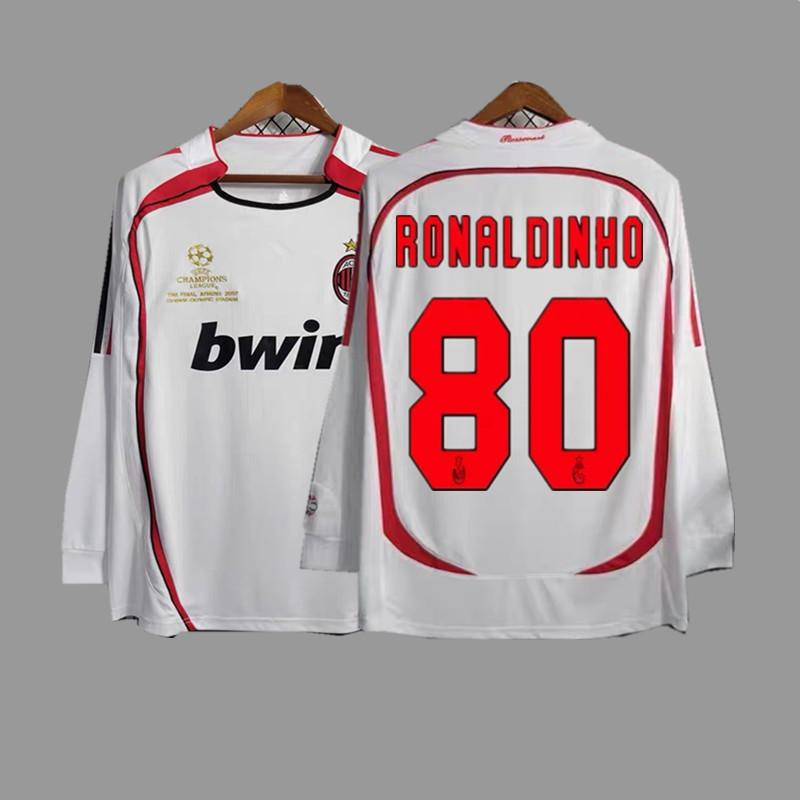 AC vintage jersey football jersey Maldini Tonali Ibka Piatek Shevchenko jersey