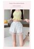 2025 Women's Anti-Exposure Three-Quarter Lace Bow Safety Shorts