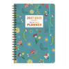 Flower Theme Cover 3-Year Plan Book Spiral Bound Multi-Year Agenda Notepad  School Supplies
