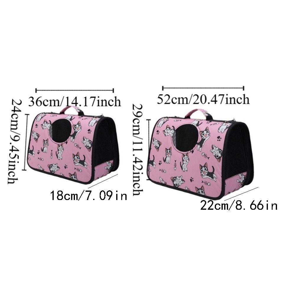 Breathable Pet Outing Bag Multi Functional Foldable Cat Bag Portable Pet Carrying Bag  Small Dogs