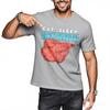 Relaxed Fit Unisex Oneck Tshirt Cotton Eat Sleep Blow Bubbles Fish Art Design Anime Man Top Tees Summer Cotton Teeshirt Unisex