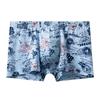 Shuya Men's 50S Modal Breathable Printed Boxer Briefs