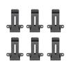 6Pcs Radio Belt Clip Replacement Portable Radio Belt Clamp for Kenwood TK 208 TK 308 for Baofeng BF 888S