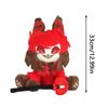 Hot Cat Plush Toy Funny Angel Dust Alastor TV Fans Collecting Gift Cute Cotton Stuffed Plush Doll Kids for Birthday Present