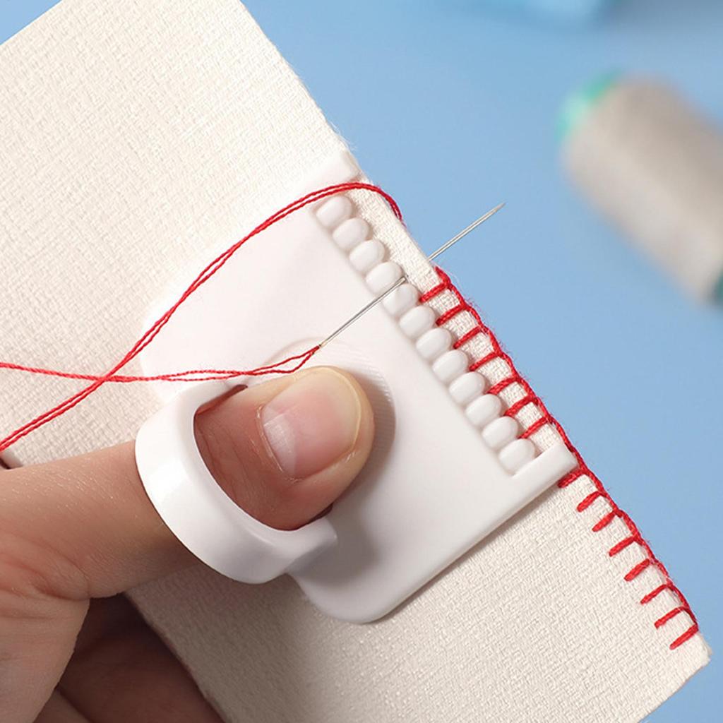 Easy-Grip Sewing Tool 3.5mm Spacing Plastic Hand Sewing Aid Prevents Skipping Stitches for Beginners & Seniors