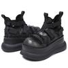 Fashion Women Thick Bottom High Top Dark Style Mary Jane Niche Lace Cross Sweet Cool Increased By Big Head Shoes