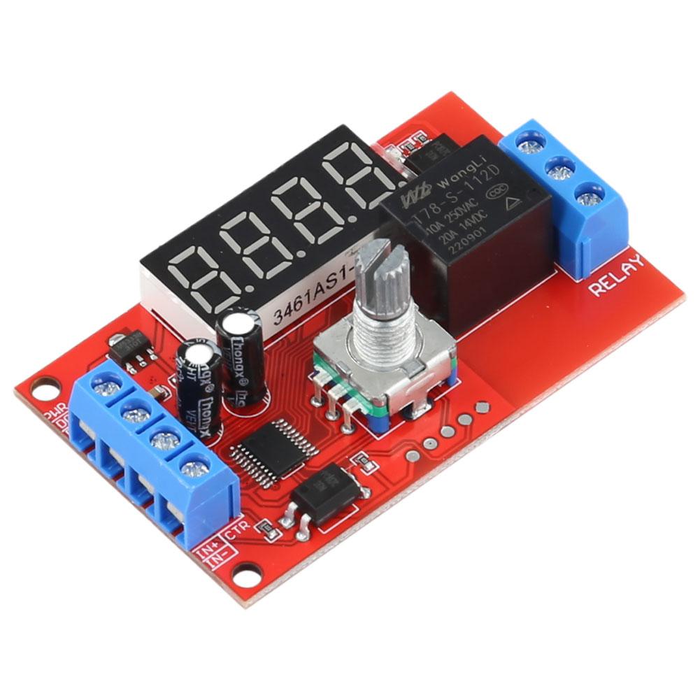 Trigger Timer Control Switch Module Adjustable Time-Delayed Trigger Timing Switch Relays Board for Pump Control