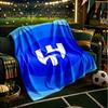 Al Hilal FC Crest Blanket Lightweight Flannel Bedding Blanket Perfect for Travel, Camping, Living Rooms, Offices, Sofas, Fan Christmas Gift
