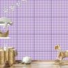 Wallpaper Fabric Pattern Lavender and Purple for Living Room and Bedroom 50x1000
