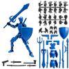 Newest!!! Magnetic Attraction 3D Printed Dummy T13 DIY Multi-jointed Man and Woman Lucky Doll  Movable Shapeshift Robot Toys