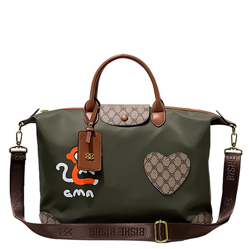 Tote Bag Water Pine Dumpling Bag Light Luxury Design Handbag Casual Bag Men's and Women's Bag Light Mommy Bag