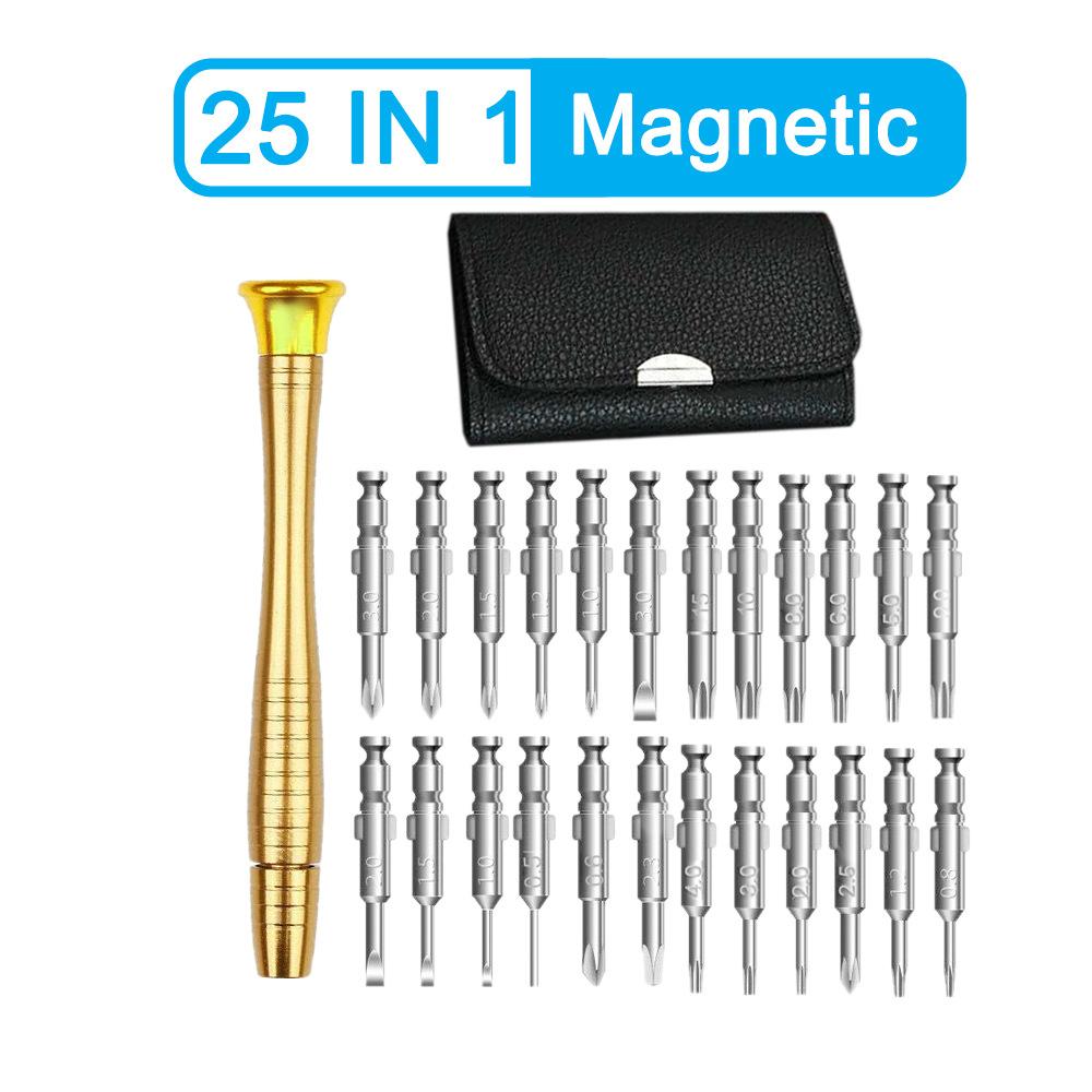 Sada šroubováků Phillips 25 v jednom Kombinovaná sada na opravu notebooku pro demontáž mobilního telefonu