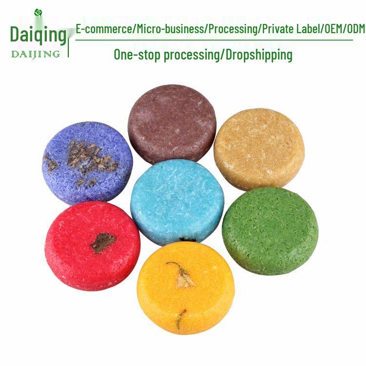 Silicone-Free Hair Growth Shampoo Bar with Ginger, Peppermint, Cinnamon & Rosemary Extracts.