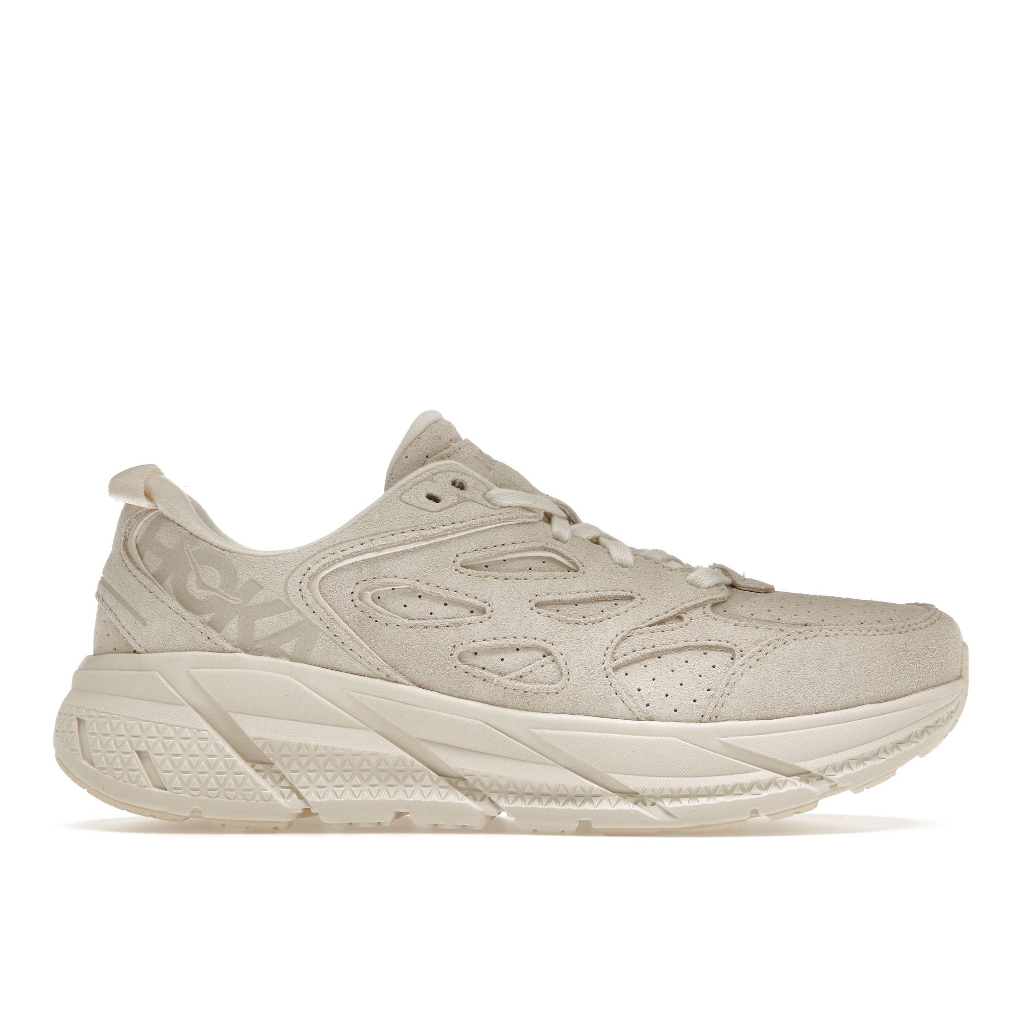 

Кроссовки унисекс HOKA Clifton L Suede Eggnog кремовые 1122571-EEGG 41