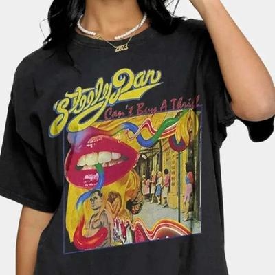 Steely Dan Can't Buy A Thrill Classic Style Black Unisex Shirt S-5XL WA2373