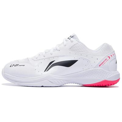 Li Ning Thunder Series Training Non-Slip Durable Low-Top Badminton Shoes Unisex Shoes White AYTS024-1