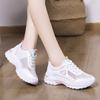Dad Shoes Girl 2025 Spring and Summer New Muffin Single Shoes Versatile Fashion Thick Sole Height Increase Comfortable Casual White Shoes