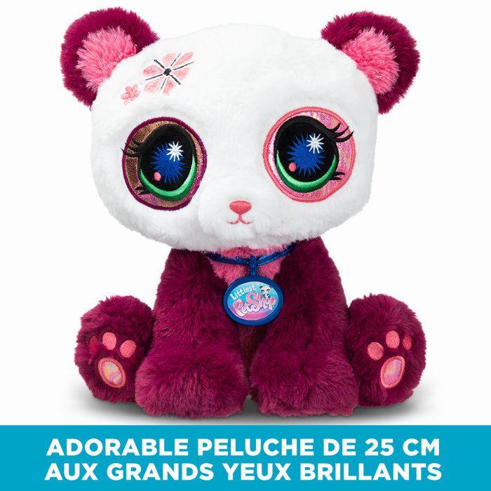 Peluches Deluxe - LITTLEST PET SHOP - BF00669 - Panda - 25 cm