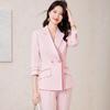Women's White Autumn Fashion Formal Suit Set