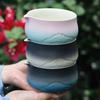 2Pcs/Set Ceramic Handmade Matcha Bowl with Spout Ceremony Tool Japanese Traditional Chawan Tea Set Accessories Matcha Gift Box