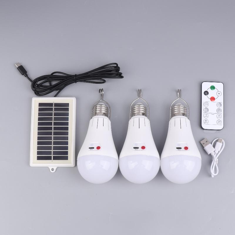 1 Set Lithium Battery Powered E27 Led Bulbs Battery Light Bulb With Hook For Emergency Light Usb Rechargeable Light Bulb