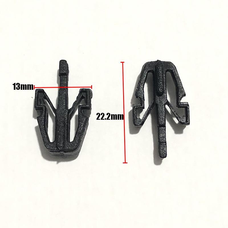 MB153825 B09250715 Car Grille Fastener Clip for Honda, Mitsubishi, Toyota, and Chrysler.